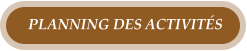 PLANNING DES ACTIVITÉS